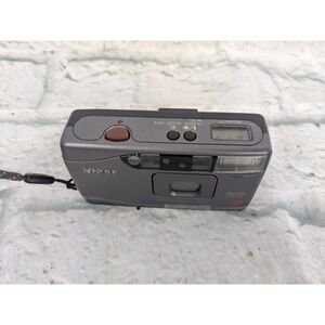 Nikon Nuvis mini i  25mm f/4 Macro Point & Shoot APS Camera w/ Battery ae